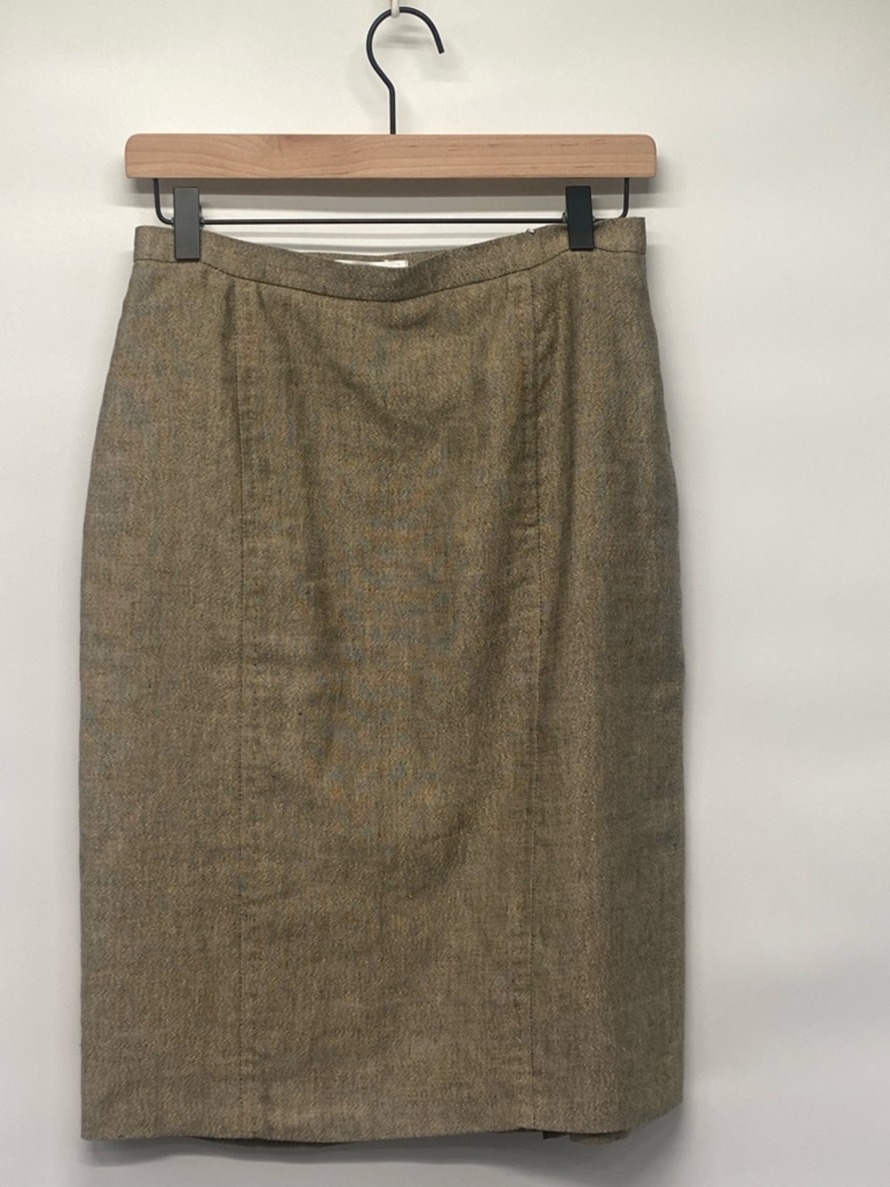 Max Mara Women’s Linen Skirt Suit Brown/Beige size 6. Made in Italy. - Picture 7 of 12